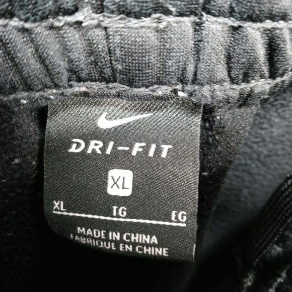 Nike Kids Dri -Fit Therma Basketball Pants Black X - Picture 3 of 8